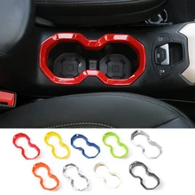 SHINEKA – porte-gobelet décoratif adapté à la Jeep Renegade 2015 + accessoires d'intérieur, porte-gobelet de style de voiture