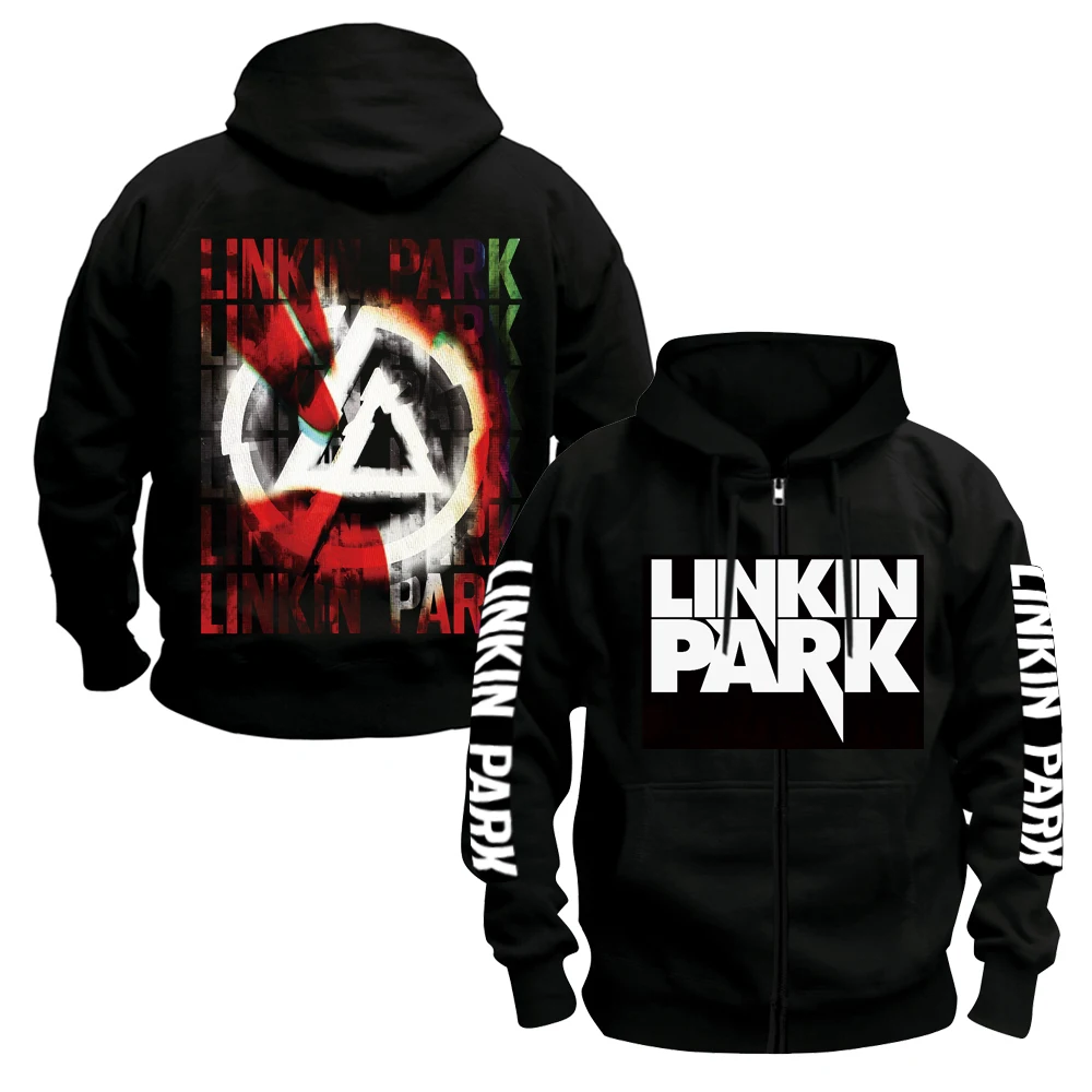 Bloodhoof Горячее предложение LINKIN PARK Толстовка С Логотипом Группы мужские рок музыка SHIPPINGblack хлопковая толстовка Азиатский размеры