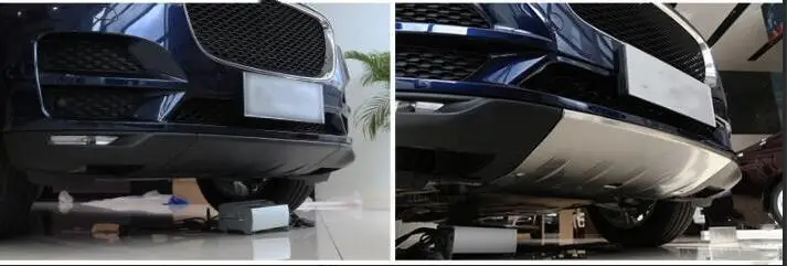 Передняя и задняя накладка на бампер из нержавеющей стали для Jaguar F-PACE f pace Sport X761 - Цвет: 1pcs