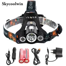 Светодиодные фары вспышки света Водонепроницаемый фары супер яркий головной фонарик Регулируемый для кемпинга чтения Пеший Туризм Бег факел
