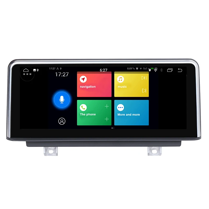 Sale 10.25 inch Screen Android 8.1 PX6 Six Core Car GPS Navigation for BMW 3 series 4 series 2018 EVO system Auto Multimedia Player 3