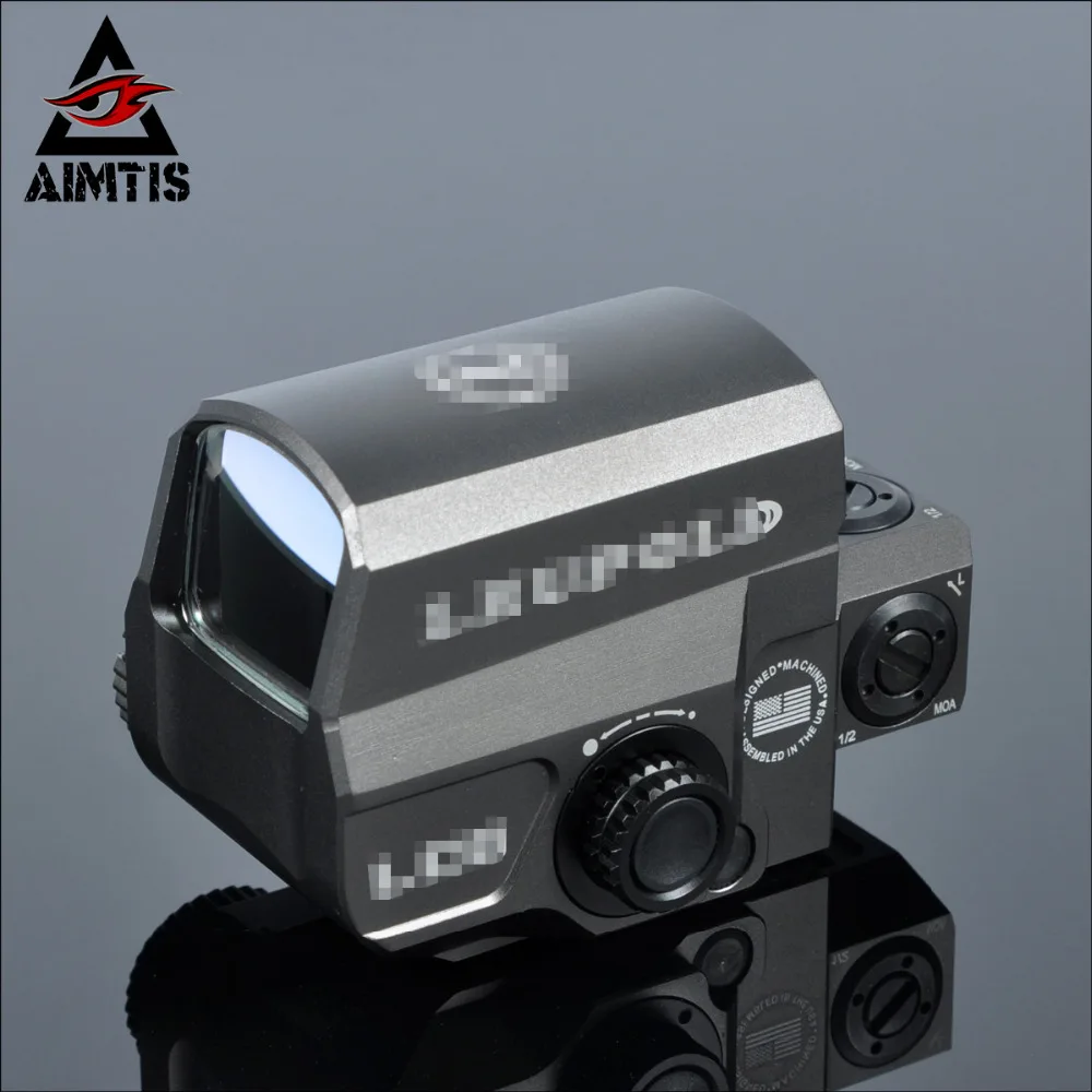 AIMTIS LP Holographic LCO Style Red & Green Dot Sight 1 MOA Aiming Dot Scope 1x Hunting Scopes Fit 20mm Weaver Picatinny Rail AIMTIS LP Holographic LCO Style Red & Green Dot Sight 1 MOA Aiming Dot Scope 1x Hunting Scopes Fit 20mm Weaver Picatinny Rail