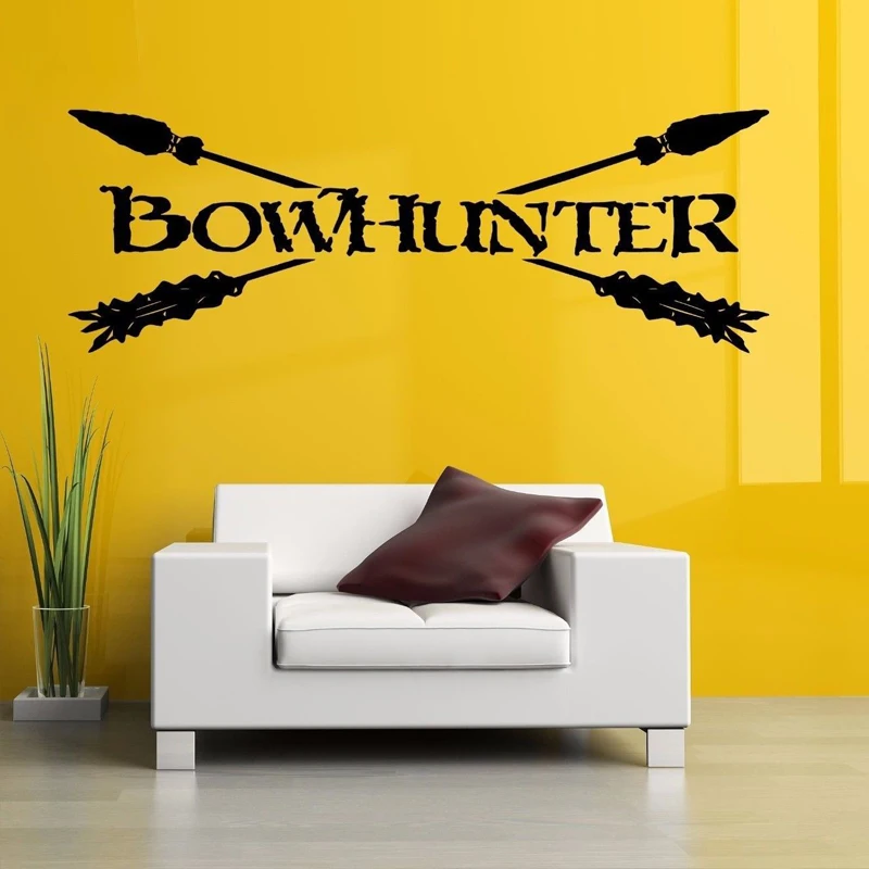 Diseno De Arco De Cazador Archer Vinilo Impermeable Pegatinas De Pared Para La Sala De Estar Murales Para El Hogar Calcomanias De Papel Pintado Dormitorio Arte Decoracion Pegatina L336 Adhesivos Para Pared