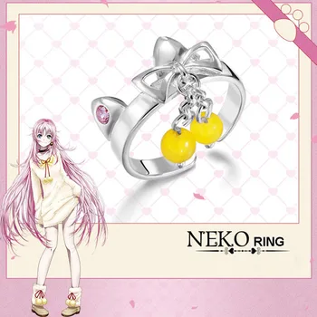 

Anime K Project S925 Sterling Sliver Ring Suoh Mikoto Neko Costume Accessory Women Jewelry Birthday Gifts For Girls Girlfriend