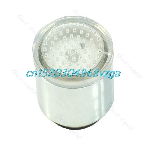 Faucet Tap Glow LED Light Water Shower Automatic 7 Colors Changing LD8001 A9 Nice Tool H028