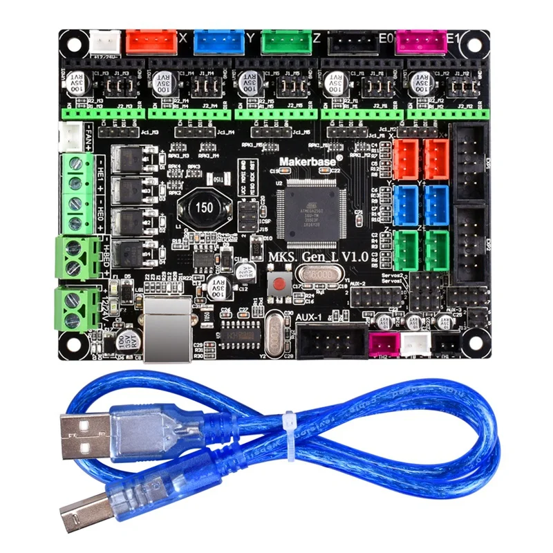 Bigtreetech Mks Gen L V1.0 плата контроллера 3D принтер совместимая Ramps 1 6 Mega 2560 R3 Поддержка