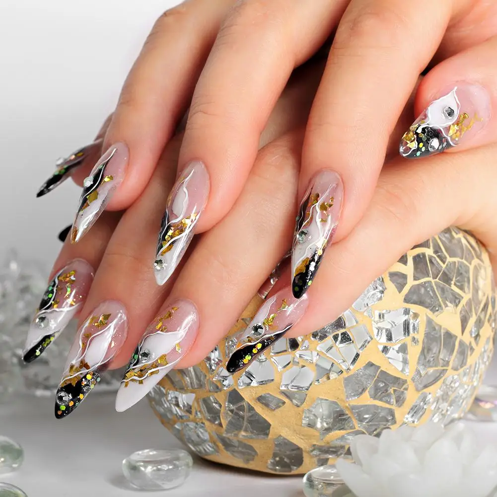 

1440 PCS Nail Rhinestone Decor Nail Art Decoration Mixed A / AB Rhinestone Decorate Your Beauty