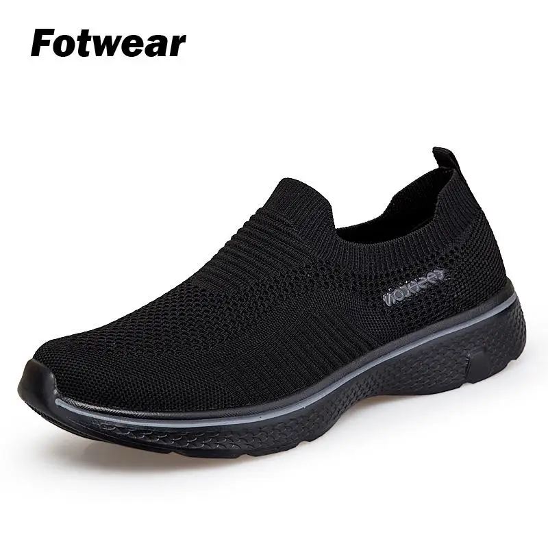 

Fotwear Men Slip on casual shoes High quality outdoor walking shoes Mesh increase flexibility comfort Air cushioned EVA midsole