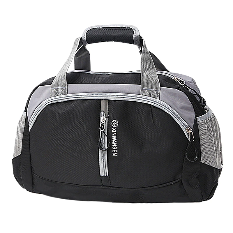 Оксфорд мужские дорожные сумки водонепроницаемые портативные дорожные сумки черные T731 Большая вместительная сумка
