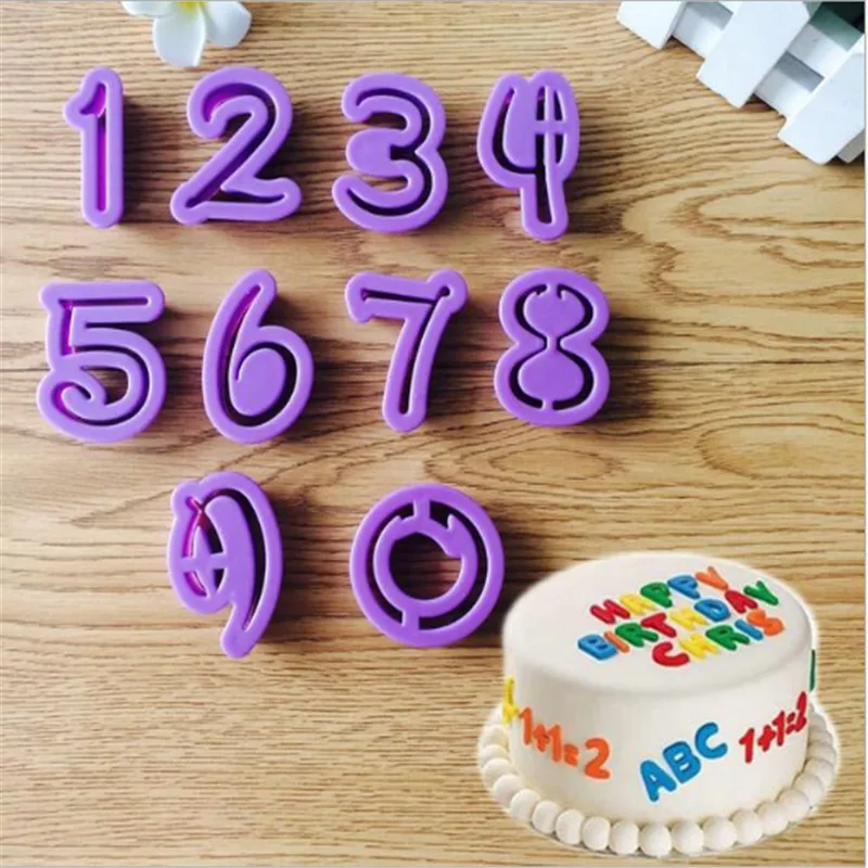 Frcolor Stamp Stamps Alphabet Fondant Letter Embosser Cake Cookie