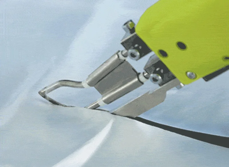 Ribbon and fabric cutter,Chemical fiber cloth Shade cloth sealing knife