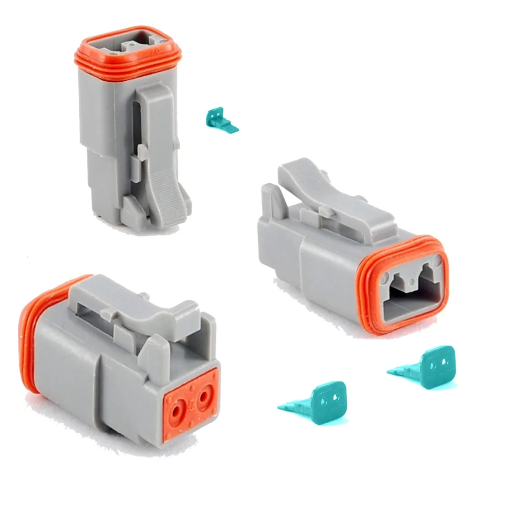 2Pin AT06 2S Amphenol DT 2 Deutsch Female connector 1060 16 0122 u