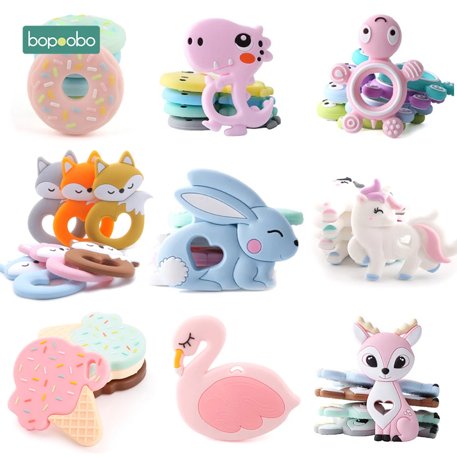 silicone bunny teether