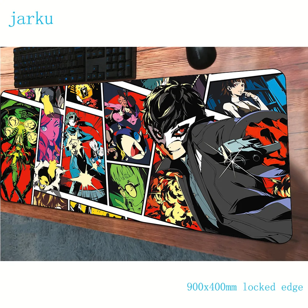 Persona 5 padmouse 900x400x3 мм игровой коврик для мыши Лидер продаж большой геймер
