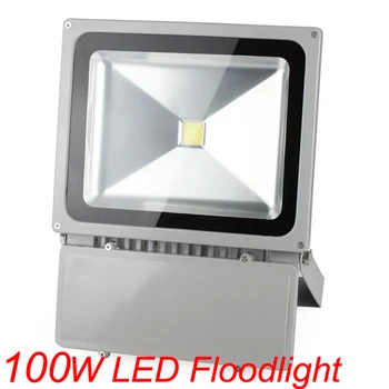 

1X 100W Led Flood Light High Power Led Spotlight Outdoor Lighting Waterproof IP66 AC85-265V Led Floodlight DHL Free Shipping