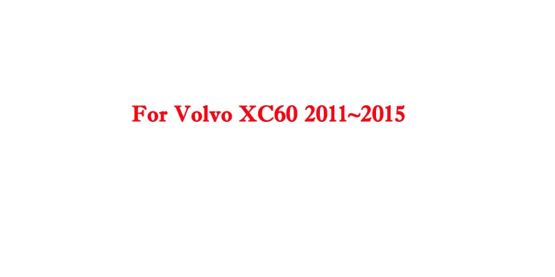 Камера заднего вида Интерфейс адаптер экран монитор для Volvo XC60 2011~ 2013 Парковка задняя камера MMI декодер - Название цвета: Золотой