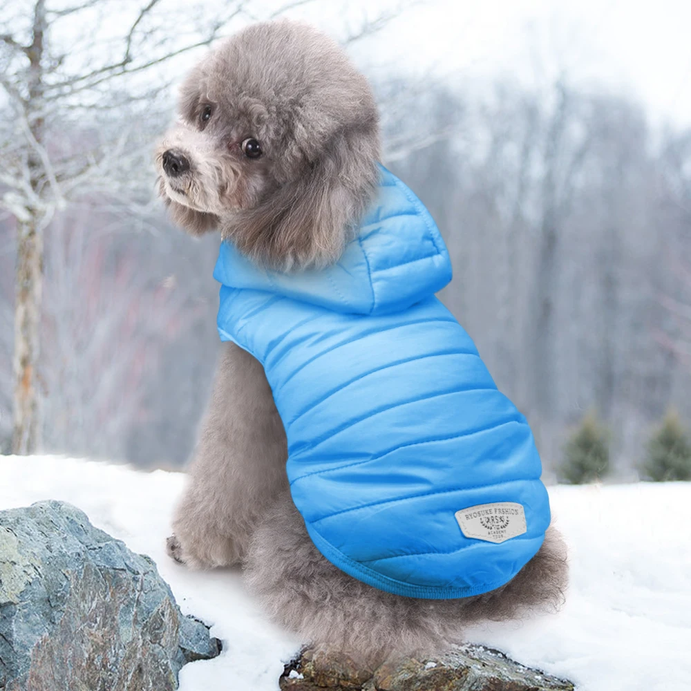 Одежда для собак чихуахуа, мопса, для маленьких и средних собак, йоркширский шнауцер, теплая зимняя куртка для щенков, Ropa Perro