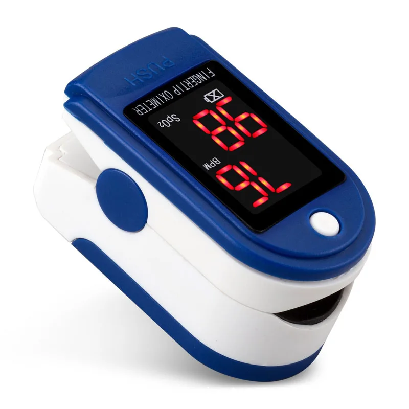 Портативное медицинское оборудование цифровой пальчиковый Пульсоксиметр светодиодный дисплей SPO2 PR PI Oximetro кровяный кислородный измеритель здоровья