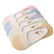 10 штук = 5 пар, Новое поступление, летние хлопковые женские носки-тапки, новые женские твидовые носки из пряжи, модные носки