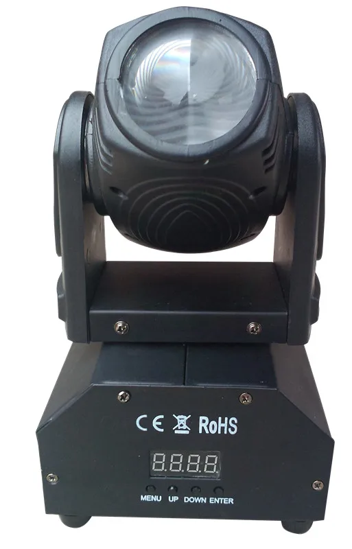 8pcs/lot 10W mini Led Beam Moving Head Light RGBW / DMX512 11/13 Chs mini beam led stage light 4 in 1 color