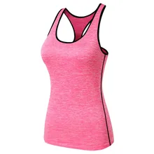 Summer Women Workout Tank Tops Quick-dry Shirt Fitness Vests Women Solid Clothes
