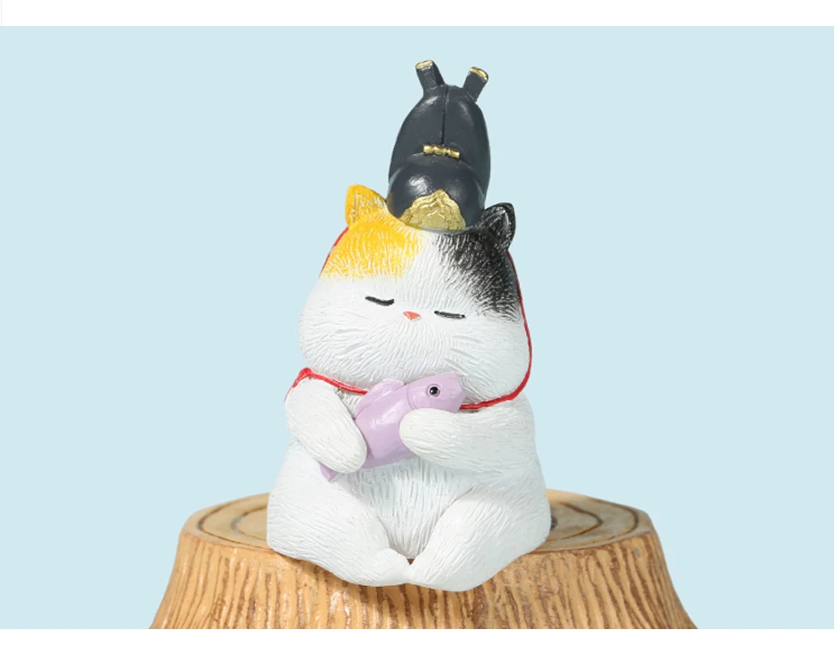 Mini Forbidden City kitten ornaments toys 08