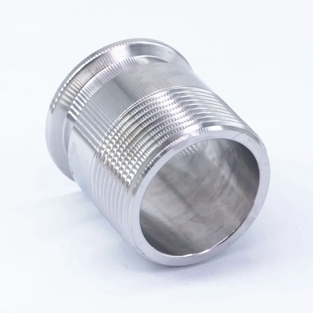 1-1/" BSPT Мужской x 1,5" Tri Clamp SUS 304 Соединительный соединитель из нержавеющей стали для Домашнего Пива