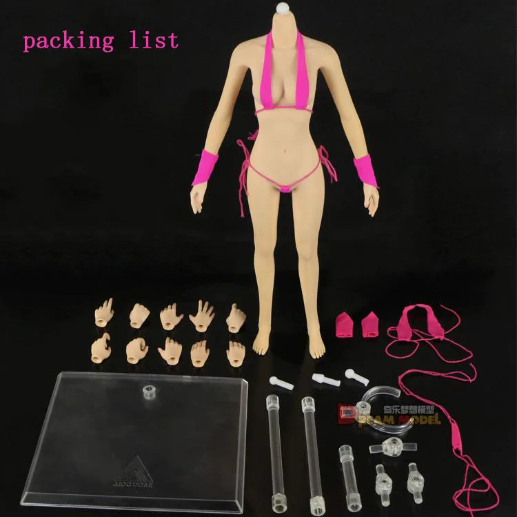 

Painting mode 1/6 Scale Super-Flexible Female Seamless Body Stainless Steel Skeleton Suitable for 12'' Action Figure Model Toy