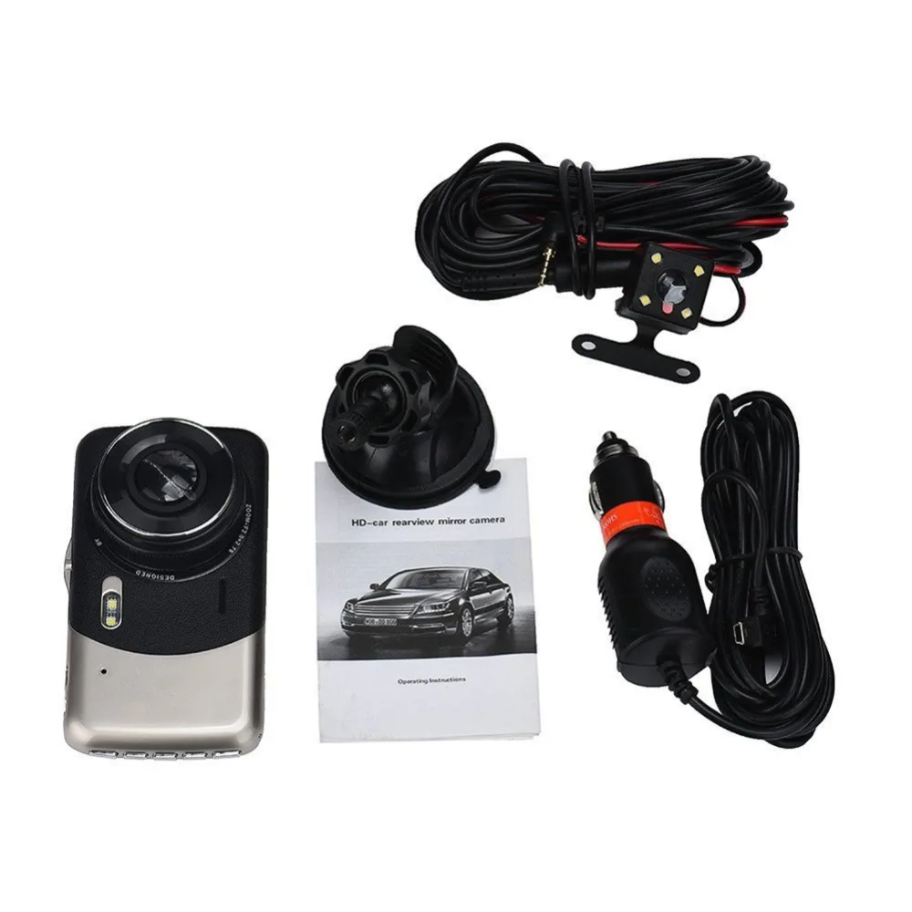 Dash Cam 4 0 дюйма IPS экран Автомобильный видеорегистратор Автомобильная камера T810 Oncam