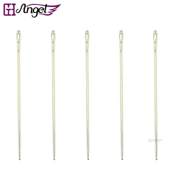 

Wholesale 14400pcs(100bags) 9cm I Shape Straight Needle Hair Extension Weaving Sewing Needles for Attaching Lace Wigs Toupee