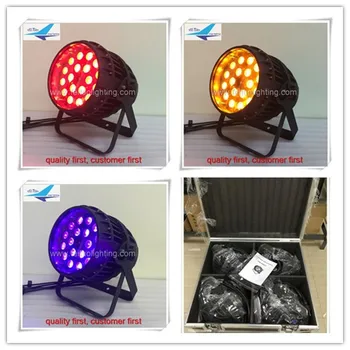 

fly case best selling ip65 18x18w rgbaw uv LED Zoom Par Stage Performance Disco DJ Choice Light Wash