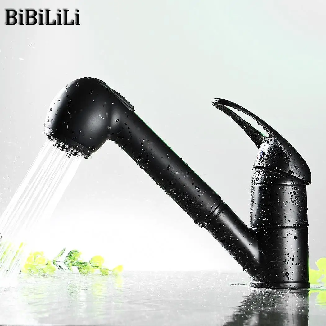 

Spout Hot Handheld Tap Faucet Deck Pullout Single New Mixer Accessories Sink Faucets Cold Sprayer Faucet Mounted Swivel Kitchen