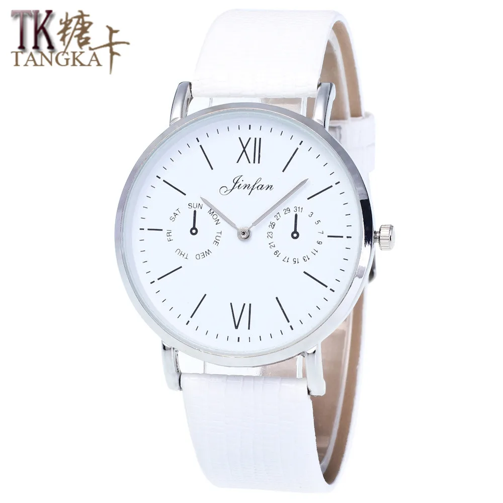 

High quality new Geneva digital woman quartz watch Simple and generous without second hand dial luxury dress watch