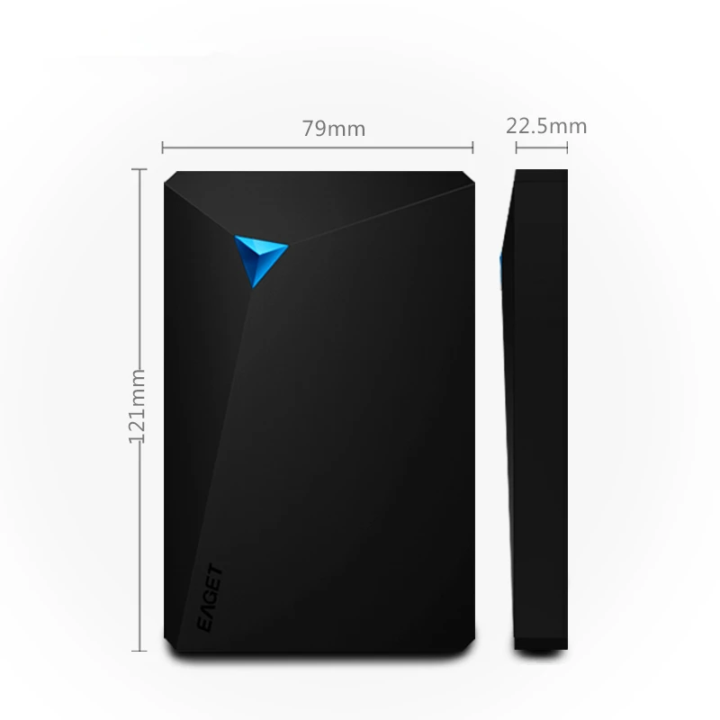  Disco duro externo de cifrado egeet G20 3 TB/2 TB/1 TB/500 GB USB 30 HDD 25 