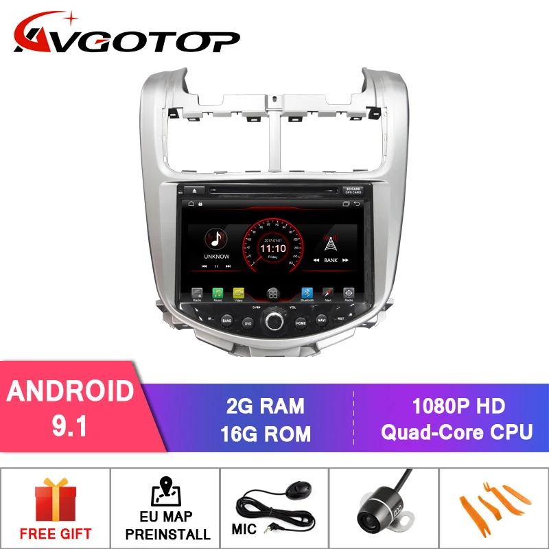 Cheap AVGOTOP Android 9 Wince Car Radio DVD GPS Multimedia For CHEVROLET AVEO 2G 16G Player 0 Cheap AVGOTOP Android 9 Wince Car Radio DVD GPS Multimedia For CHEVROLET AVEO 2G 16G Player 0