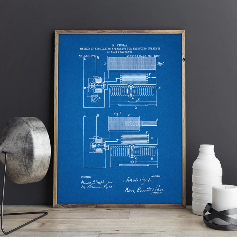 For Tesla Poster Prints