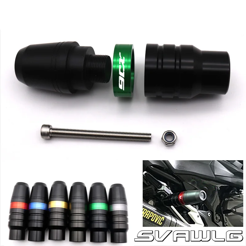 

logo For Yamaha XJ6 xj6 Motorcycle Falling Protectors Exhaust Frame Slider Anti Crash Pad Protector