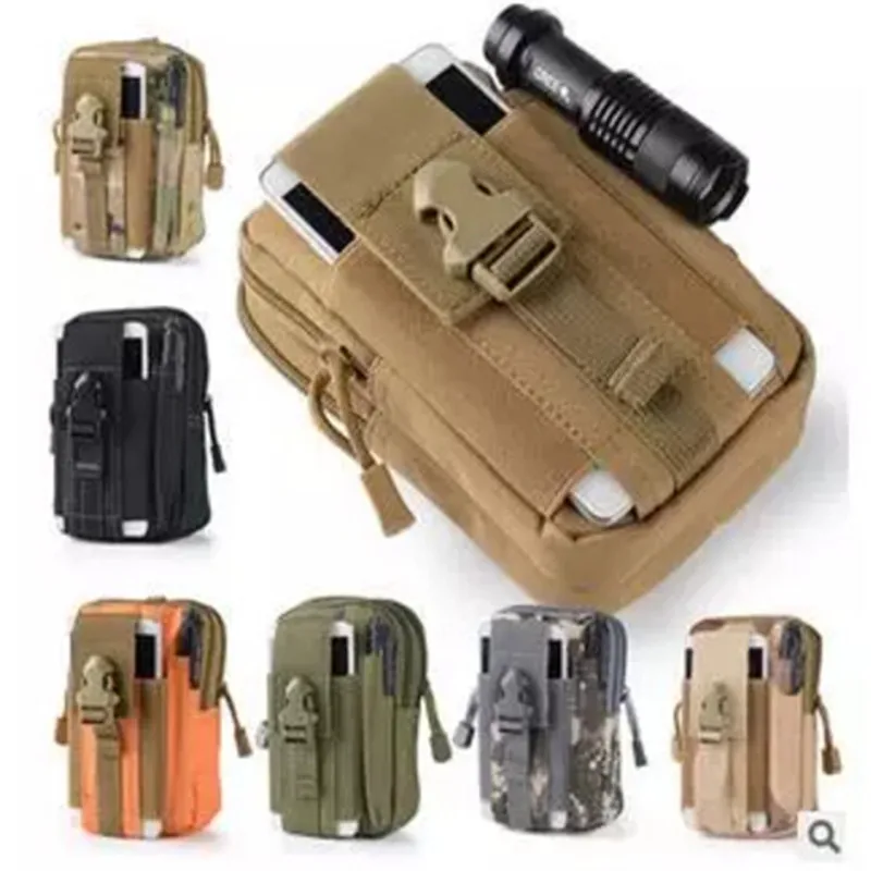 

Sport Casual Tactical Military Outdoor Belt Molle Waist Bag Men's Sport Casual Waist Fanny Pack Phone case Camping Hunting Bags