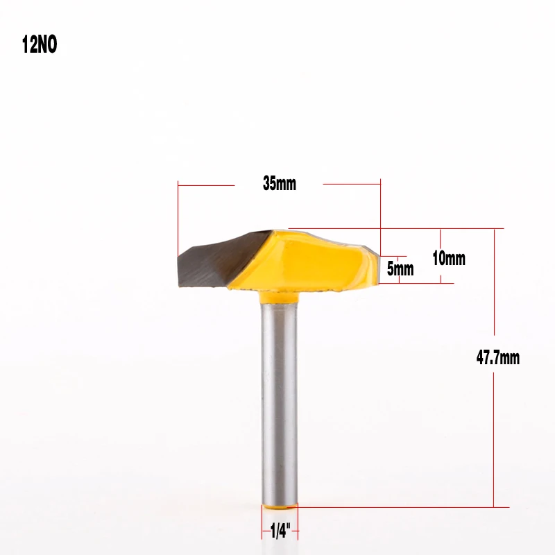 CHWJW 1 шт. 1/" SH деревообрабатывающий дверной каркас кружевной нож дверной гравировальный профилированный кружевной шкаф гравировальный нож импортный Фрезерный резак - Длина режущей кромки: 12NO