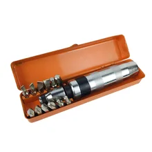 Высокая твердость 12 шт. ударная Отвертка Набор для ремонта мотоцикла винт партия звезда шестигранный инструмент