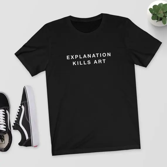 

Sugarbaby Explanation Kills Art T-Shirt Graphic Tee Black White Grey Tumblr Fashion Tops T shirt Tumblr Clothing Hipster Grunge