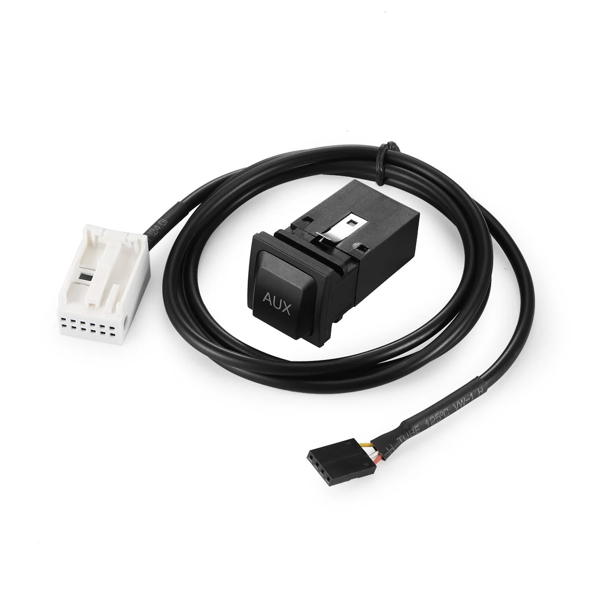 FORNORM AUX USB кабель переключатель для VW RNS315 RCD510 Magotan L POLO Touran твердость Черный