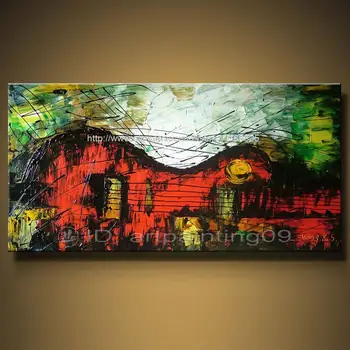 

High quality Oil Painting Knife Art Home Decor Canvas Art Living Room Wall Pictures great artwork gift