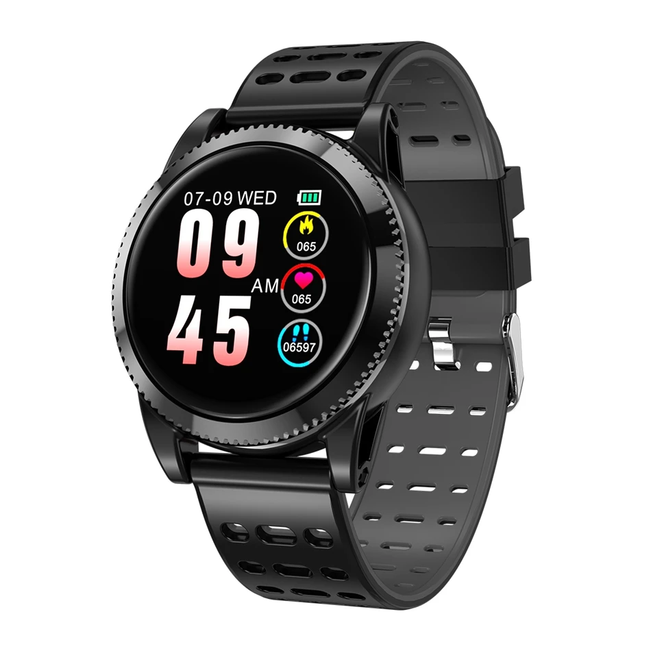 

Multi-language LYNWO M11 Smart Watch 1.3 Round Color Screen Multi-dial Music Control Heart Rate Monitor Smart Watch for Men
