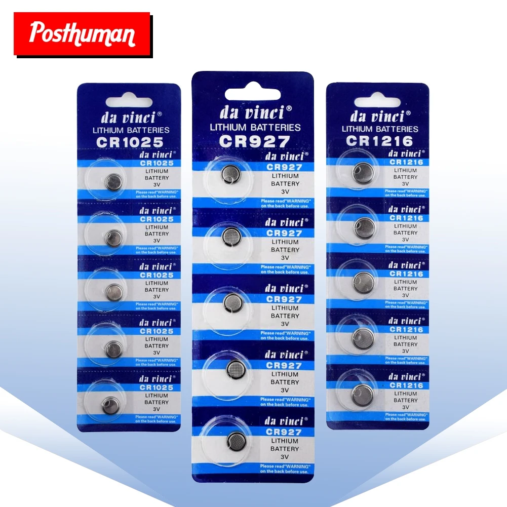 POSTHUMAN Cheap 3V Button Lithium Coin Battery For Clocks Toys