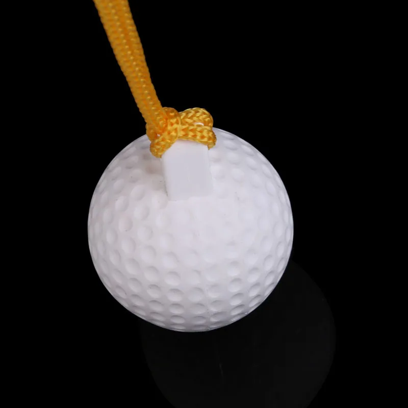 القادمون الجدد جيب دائم Reuseable جولف سوينغ ممارسة الصلبة الكرة مع سلسلة هدية للمبتدئين جولف التدريب الايدز المعدات