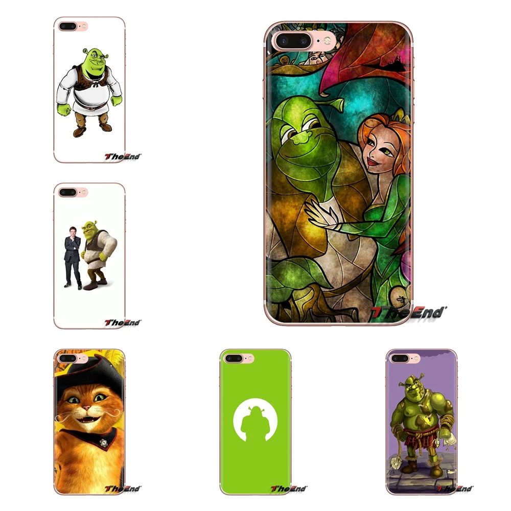 Мягкие прозрачные чехлы для Samsung Galaxy J1 J2 J3 J4 J5 J6 J7 J8 Plus 2018 Prime 2015 2016 2017 Shrek |