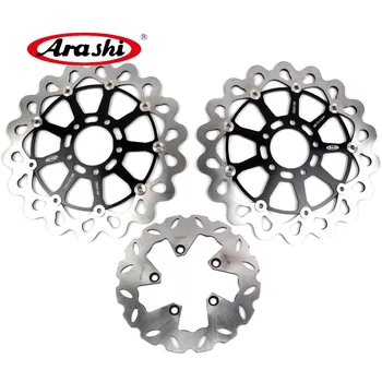 

ARASHI HAYABUSA GSXR1300 Front Rear Brake Rotors Brake Disc FOR SUZUKI GSX-R1300 HAYABUSA 1999-2007 2006 2005 2004 2003 2002 01