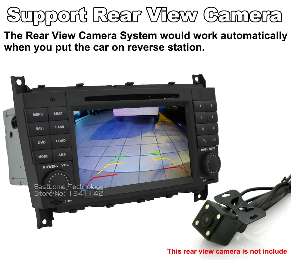 Top Pure Android 6.01 Car DVD for Mercedes-Benz C Class W203 CLC Class CLC W203 CLK Class W209 With Octa Core Radio Bluetooth 11