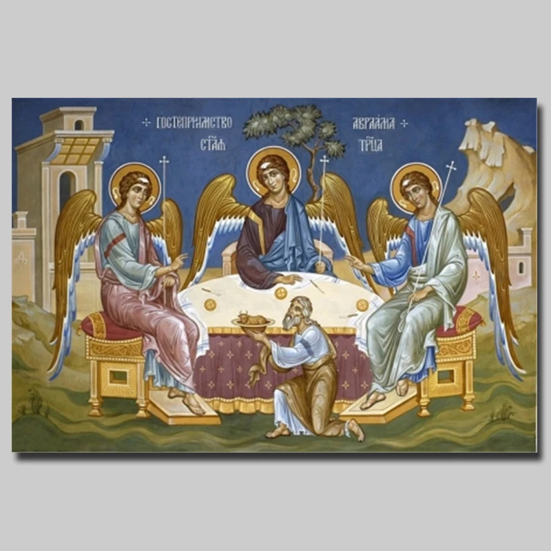 

Three main gods 5D Full Diamond Painting Square Cross Stitch Home Decoration Diamond Embroidery Not folding canvas Handicraft